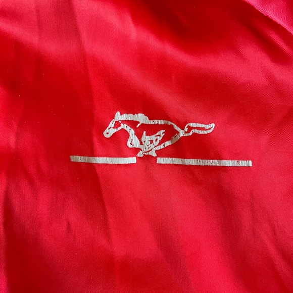 Very Rare! Vintage 1980s Capricorn Promotional Ford Mustang Varsity Jacket - Picture 3 of 7